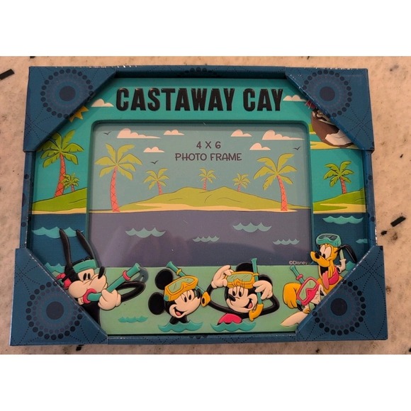 Disney Other - DCL Castaway Cay 4x6 Photo Frame